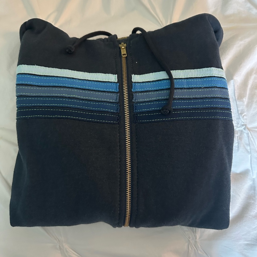 Aviator Nation Striped Hoodie- Like New!